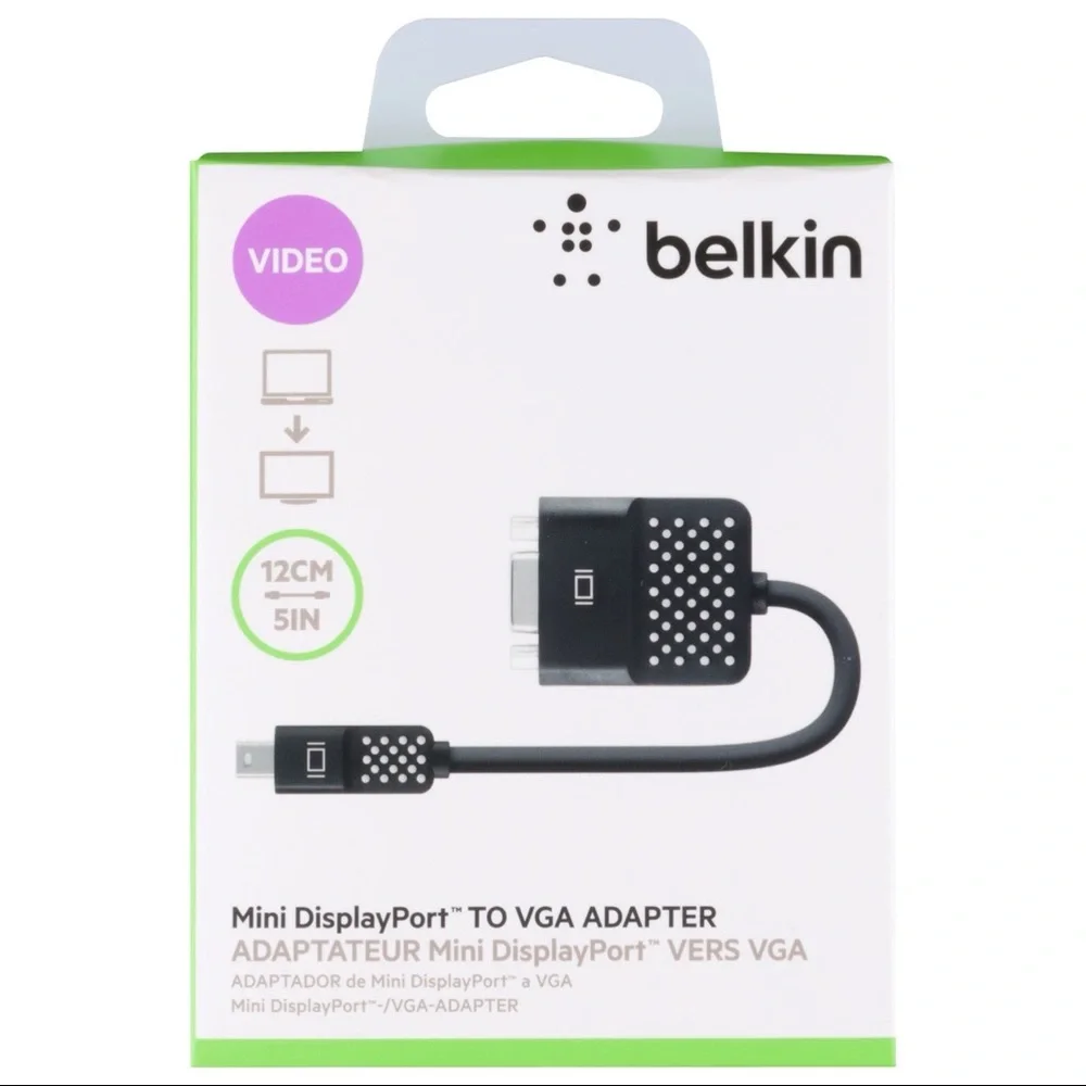 Mini Display Port to VGA Adapter